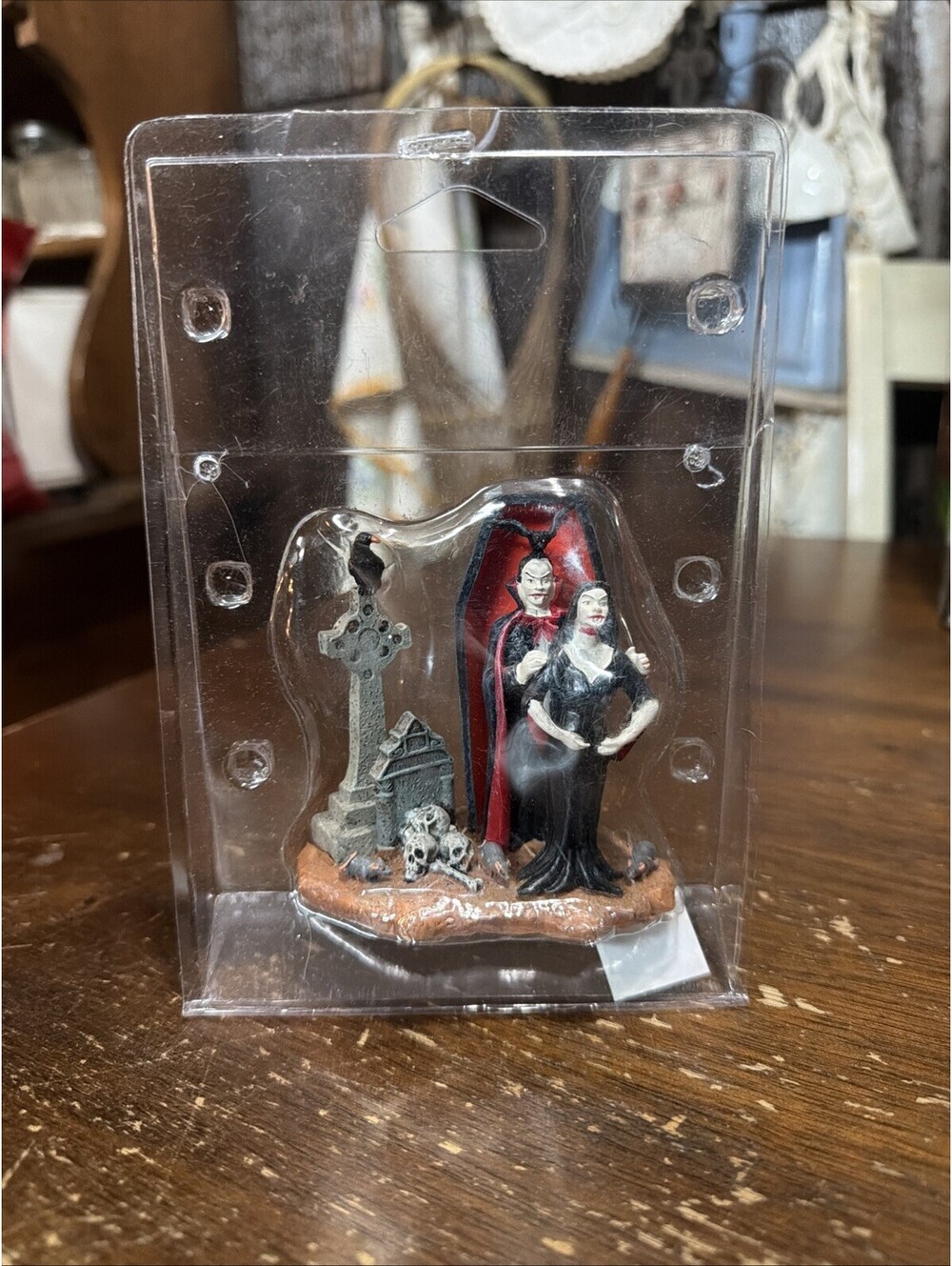 Lemax Spooky Town Collection Out for a Bite Vampire Figurine #62204 - NO BOX